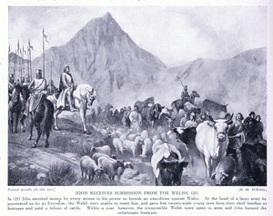 John mottar innlevering fra den walisiske AD1211, 1920-tallet